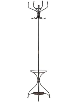 Cox & Cox Coat & Umbrella Stands<Wall Mounted Metal Coat Stand