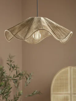 Cox & Cox Pendants<Wavy Woven Pendant