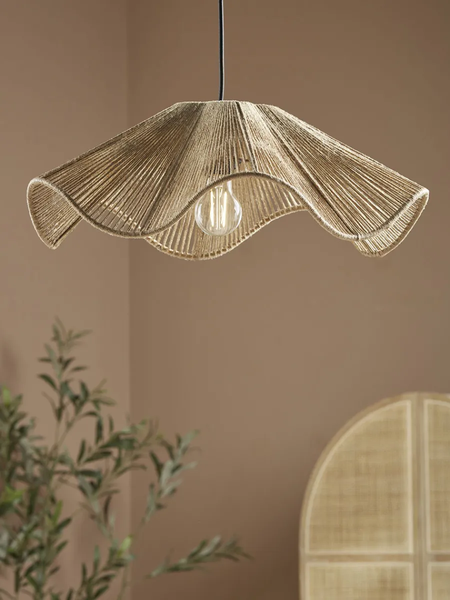 Cox & Cox Pendants<Wavy Woven Pendant