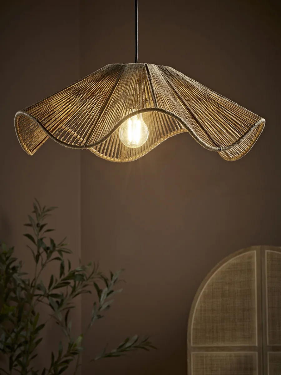Cox & Cox Pendants<Wavy Woven Pendant