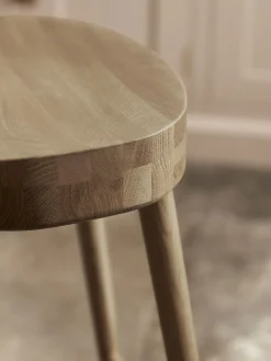 Cox & Cox Stools<Weathered Oak Counter Stool - Natural