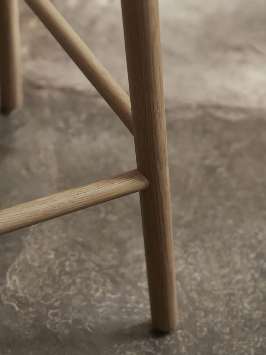 Cox & Cox Stools<Weathered Oak Counter Stool - Natural