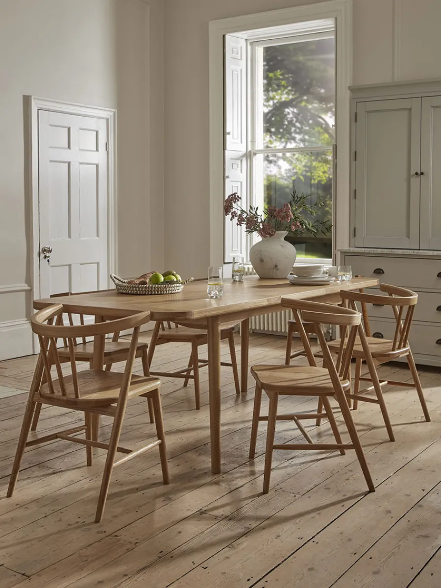 Cox & Cox Dining Tables<Weathered Oak Dining Table - Extendable