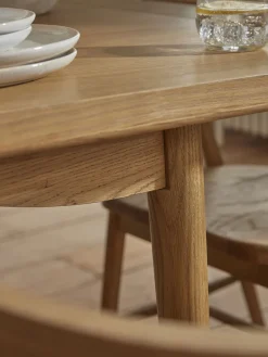 Cox & Cox Dining Tables<Weathered Oak Dining Table - Extendable