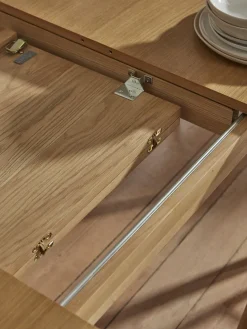 Cox & Cox Dining Tables<Weathered Oak Dining Table - Extendable