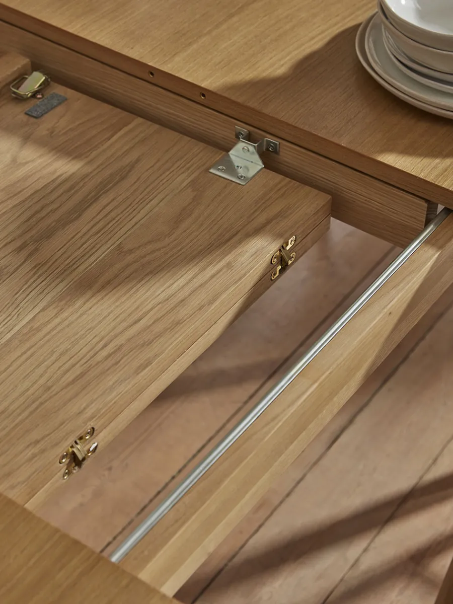 Cox & Cox Dining Tables<Weathered Oak Dining Table - Extendable