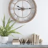 Cox & Cox Clocks<Weathered Wood Cut Out Clock