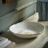 Cox & Cox Bowls, Dishes & Trinket Boxes<White Leaf Bowl