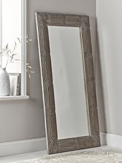 Cox & Cox Full Length Mirrors<Whitewashed Full Length Mirror