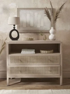 Cox & Cox Chests Of Drawers|Chests Of Drawers<Wicker Chest Of Drawers