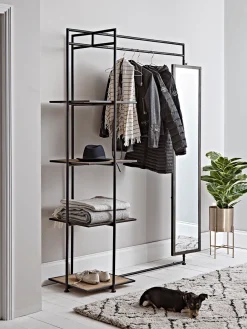 Cox & Cox Clothes Rails & Screens|Clothes Rails & Screens<Wood & Metal Clothes Rail