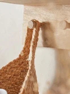 Cox & Cox Bags & Baskets<Woven Hanging Storage Basket - Large