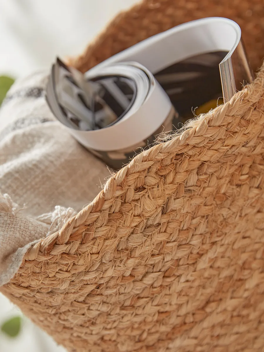 Cox & Cox Bags & Baskets<Woven Hanging Storage Basket - Large