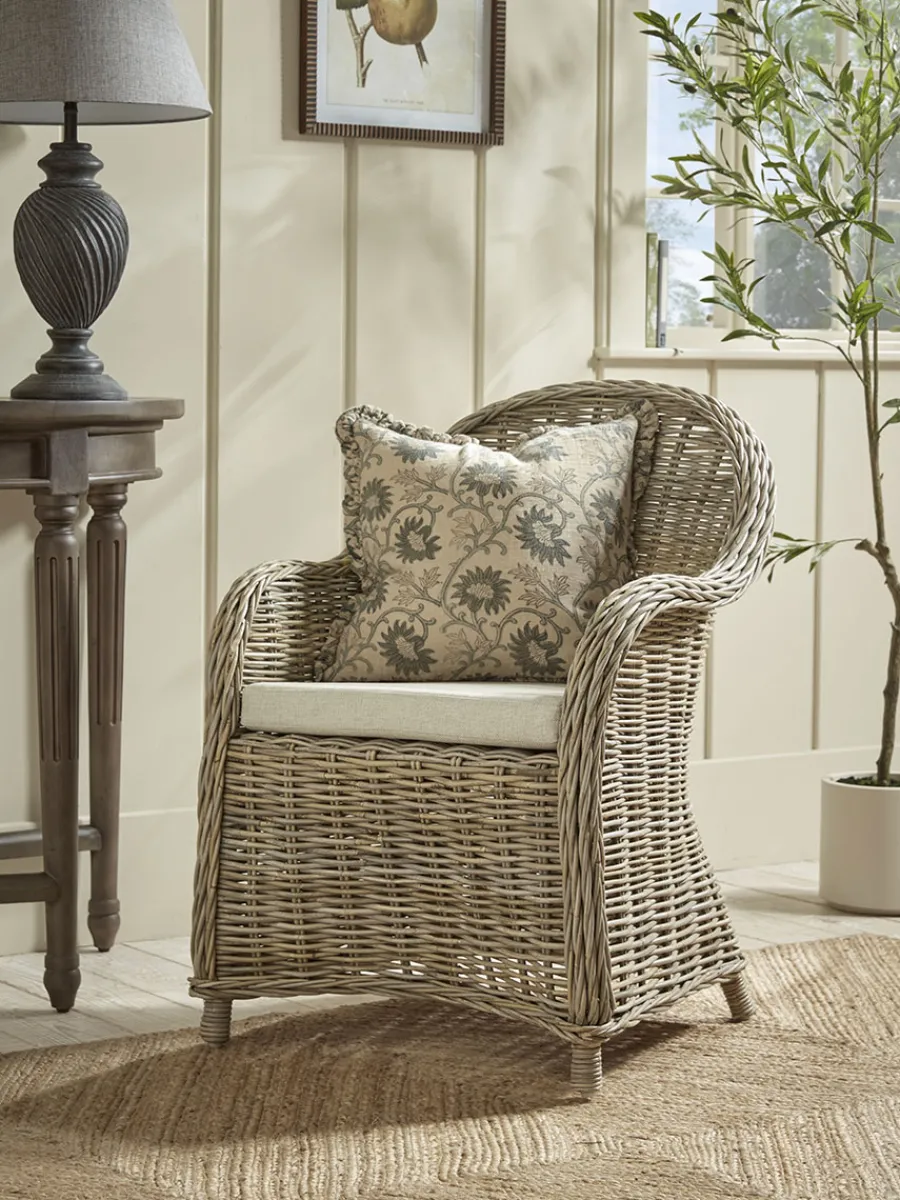 Cox & Cox Occasional Chairs<Woven Rattan Occasional Chair