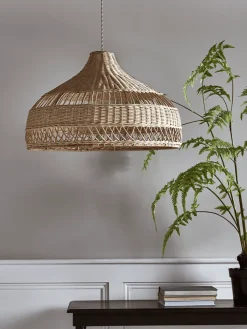 Cox & Cox Shades<Woven Rattan Shade - Natural