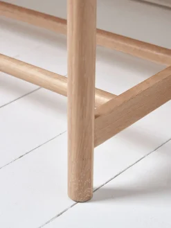 Cox & Cox Benches<Woven Rope Oak Bench