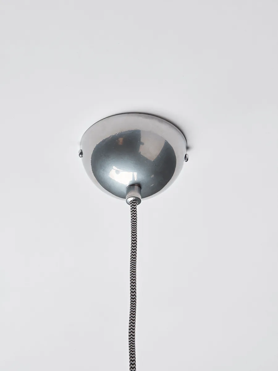 Cox & Cox Pendants<Zinc & Glass Pendant