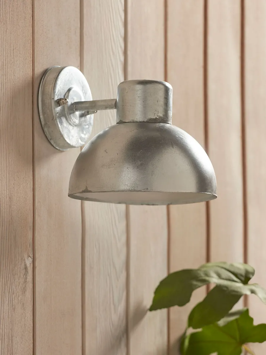 Cox & Cox Outdoor Wall Lights|Outdoor Wall Lights<Zinc Downlight