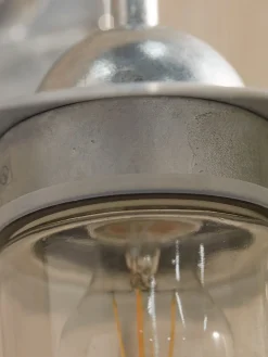 Cox & Cox Outdoor Wall Lights|Outdoor Wall Lights<Zinc Swan Neck Wall Light